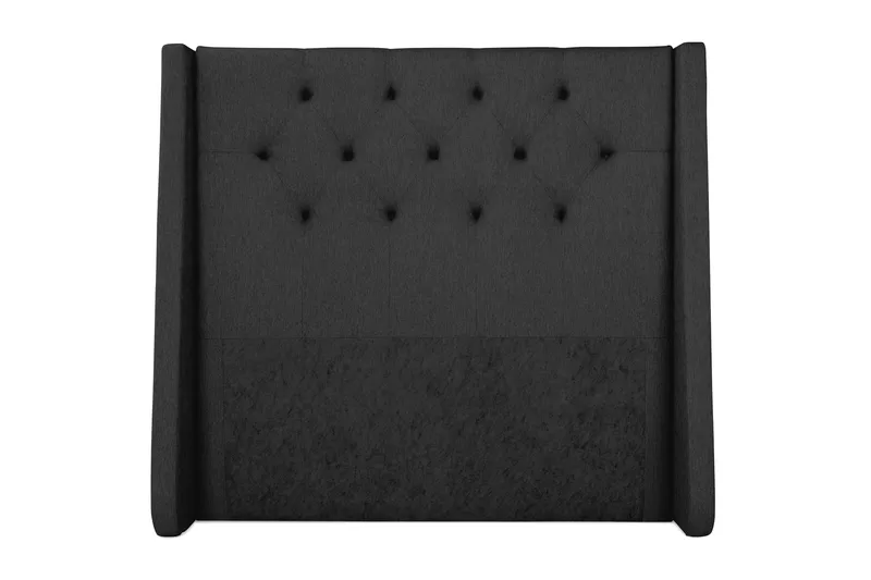 Sängynpääty Langham 140 cm, Musta