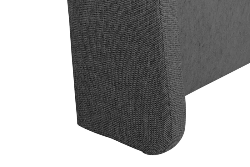 Sängynpääty Langham 140 cm - Tummanharmaa - Huonekalut - Sänky - Sängyn lisävarusteet & sängynpäädyt - Sängynpääty