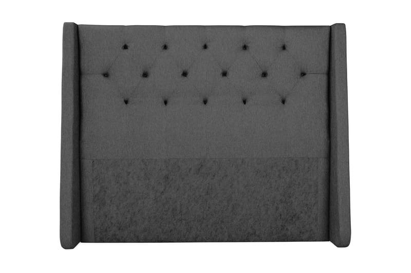 Sängynpääty Langham 160 cm Harmaa - Huonekalut - Sänky - Sängyn lisävarusteet & sängynpäädyt - Sängynpääty