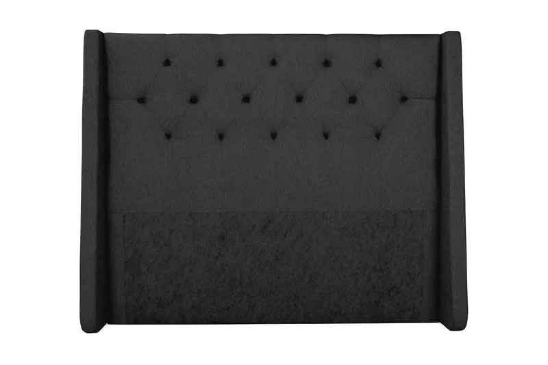 Sängynpääty Langham 160 cm, Musta