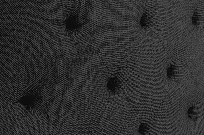 Sängynpääty Langham 180 cm - Musta - Huonekalut - Sänky - Sängyn lisävarusteet & sängynpäädyt - Sängynpääty