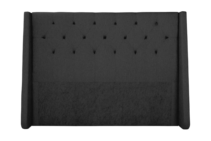 Sängynpääty Langham 180 cm, Musta