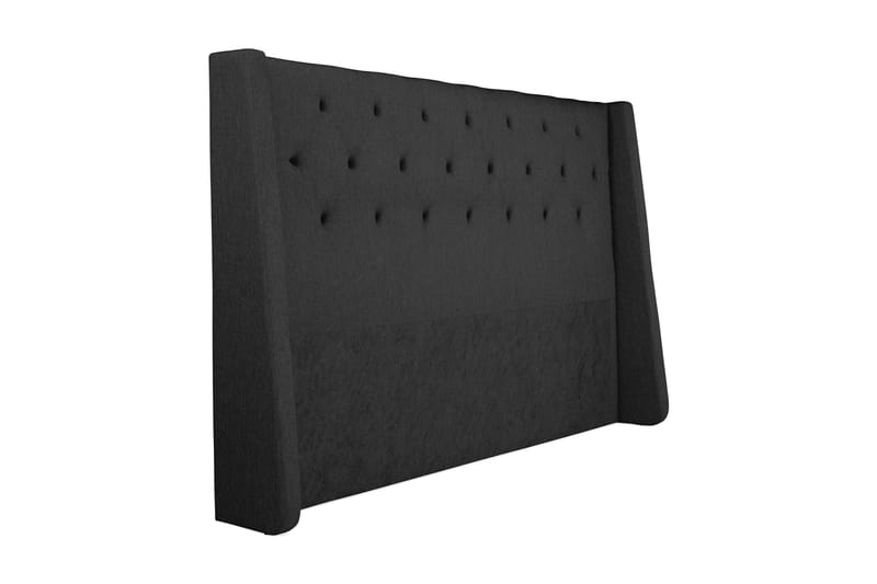 Sängynpääty Langham 210 cm - Musta - Huonekalut - Sänky - Sängyn lisävarusteet & sängynpäädyt - Sängynpääty