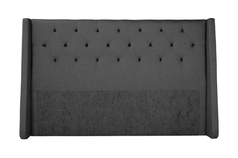 Sängynpääty Langham 210 cm - Tummanharmaa - Huonekalut - Sänky - Sängyn lisävarusteet & sängynpäädyt - Sängynpääty