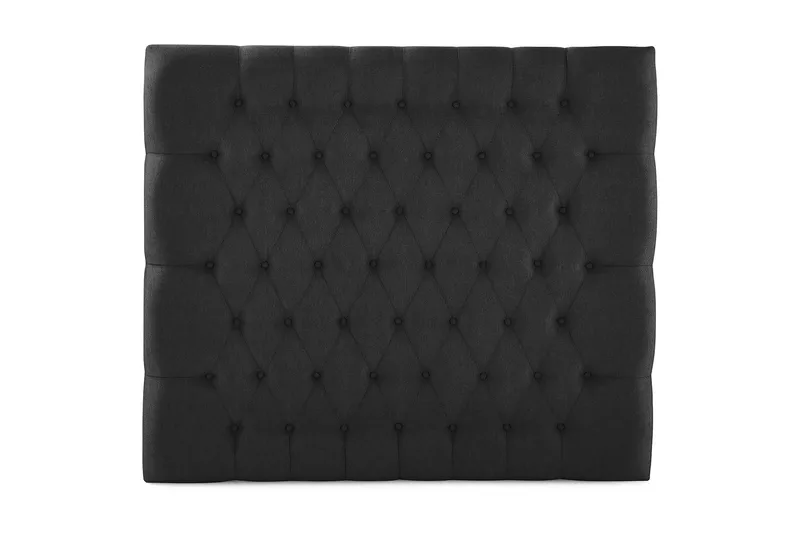 Sängynpääty Lucky 120 cm Diamant, Musta/Harmaa