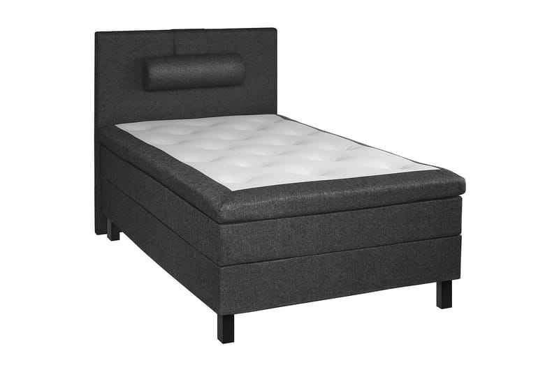 Sängynpääty Lucky 120 cm Sileä - Musta/Harmaa - Huonekalut - Sänky - Sängyn lisävarusteet & sängynpäädyt - Sängynpääty
