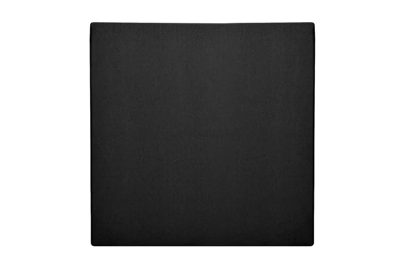 Sängynpääty Lucky 120 cm Sileä, Musta/Harmaa