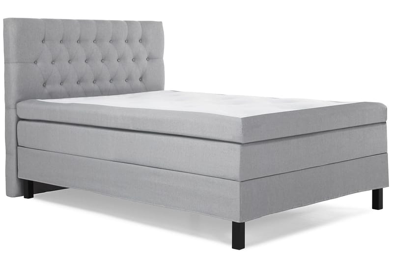 Sängynpääty Lucky 140 cm Diamant - Vaaleanharmaa - Huonekalut - Sänky - Sängyn lisävarusteet & sängynpäädyt - Sängynpääty