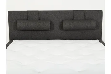 Sängynpääty Lucky 150 cm Sileä - Musta/Harmaa - Huonekalut - Sänky - Sängyn lisävarusteet & sängynpäädyt - Sängynpääty