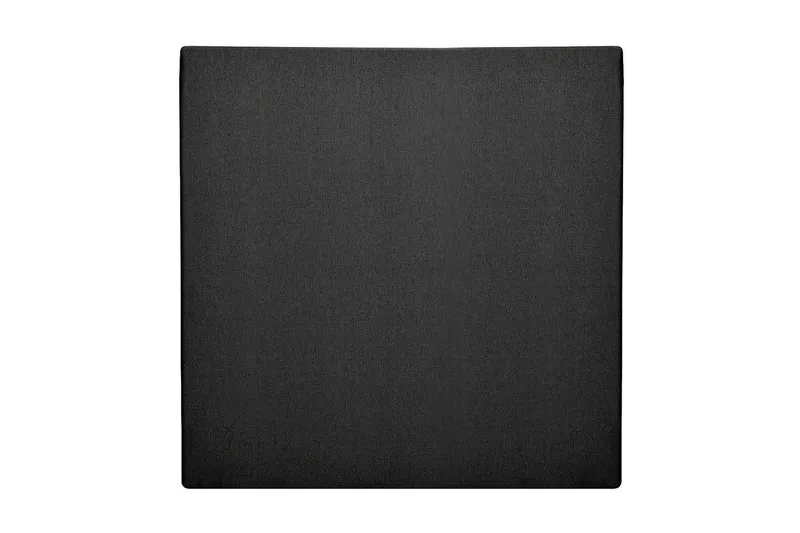 Sängynpääty Lucky 150 cm Sileä, Musta/Harmaa