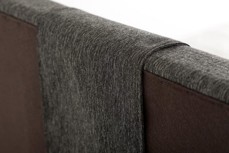 Sängynpääty Lucky 150 cm Sileä - Musta/Harmaa - Huonekalut - Sänky - Sängyn lisävarusteet & sängynpäädyt - Sängynpääty