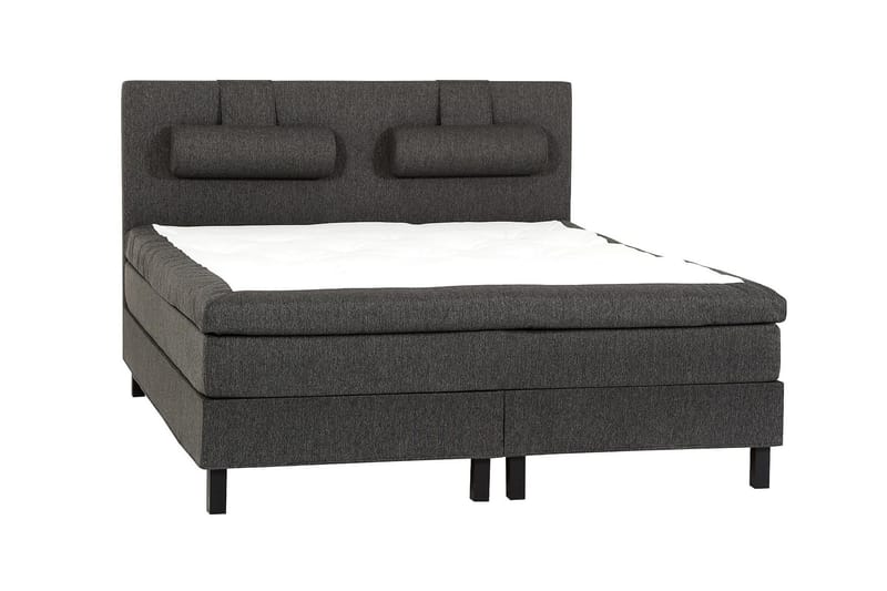 Sängynpääty Lucky 150 cm Sileä - Musta/Harmaa - Huonekalut - Sänky - Sängyn lisävarusteet & sängynpäädyt - Sängynpääty