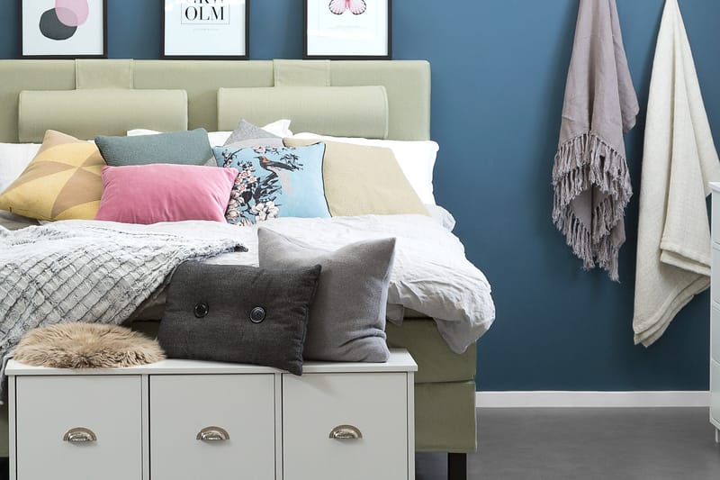 Sängynpääty Lucky 150 cm Sileä - Vihreä - Huonekalut - Sänky - Sängyn lisävarusteet & sängynpäädyt - Sängynpääty