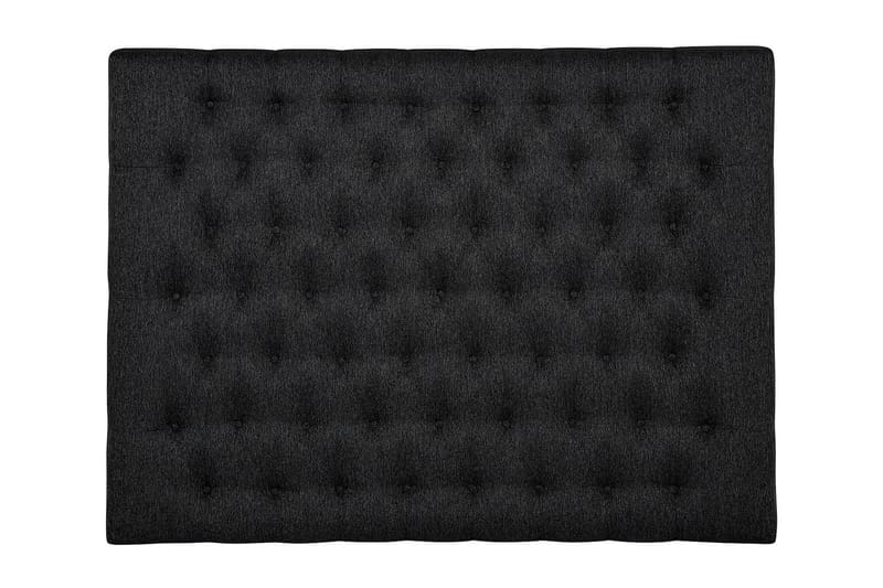 Sängynpääty Lucky 160 cm Diamant, Musta/Harmaa