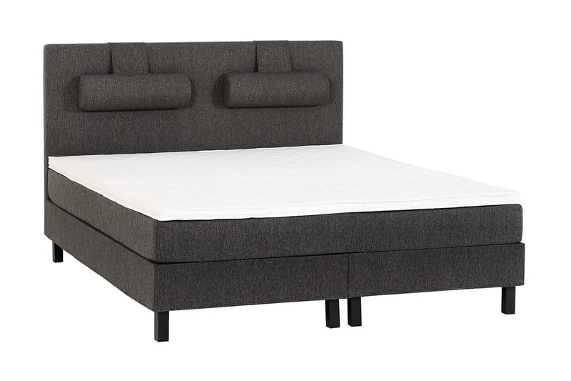 Sängynpääty Lucky 160 cm Sileä - Musta/Harmaa - Huonekalut - Sänky - Sängyn lisävarusteet & sängynpäädyt - Sängynpääty