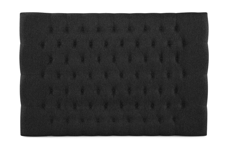 Sängynpääty Lucky 180 cm Diamant, Musta/Harmaa