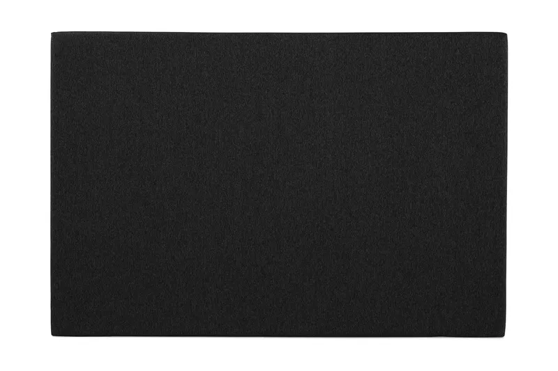 Sängynpääty Lucky 180 cm Sileä, Musta/Harmaa