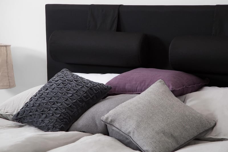 Sängynpääty Meja 140 cm - Musta - Huonekalut - Sänky - Sängyn lisävarusteet & sängynpäädyt - Sängynpääty