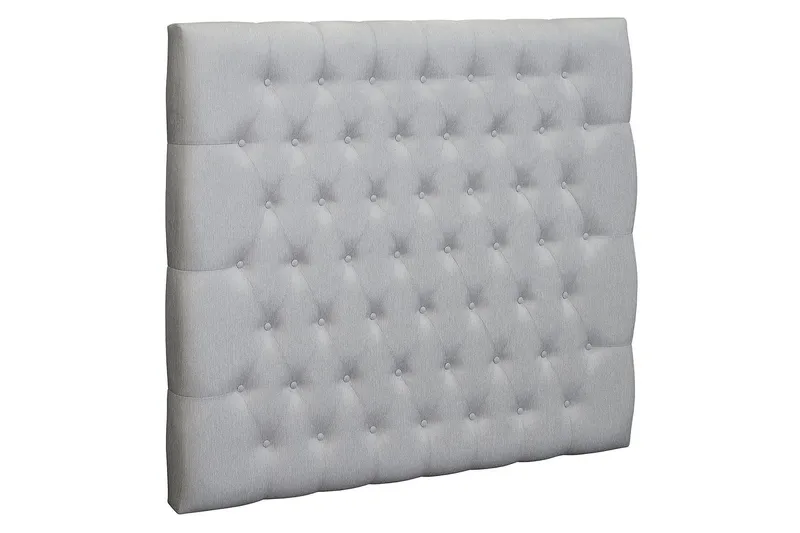 Sängynpääty Meja 140 cm - Vaaleanharmaa - Huonekalut - Sänky - Sängyn lisävarusteet & sängynpäädyt - Sängynpääty