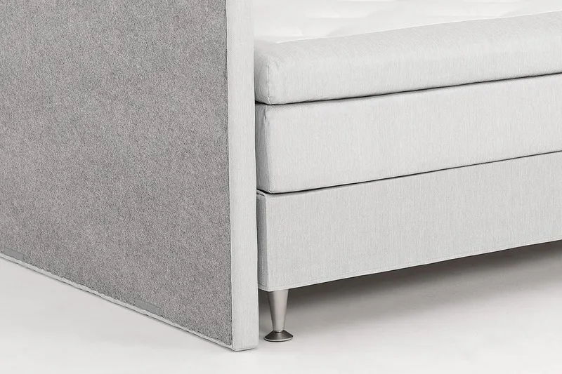 Sängynpääty Meja 160 cm - Vaaleanharmaa - Huonekalut - Sänky - Sängyn lisävarusteet & sängynpäädyt - Sängynpääty