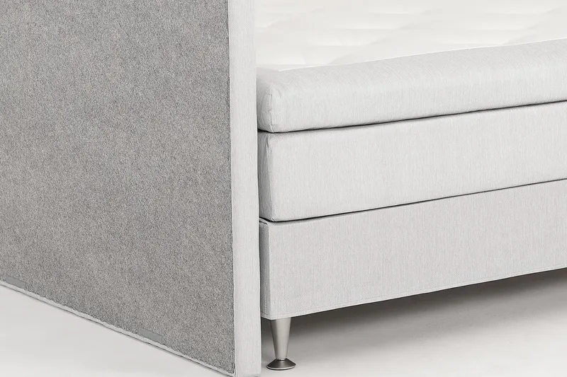 Sängynpääty Meja 180 cm - Vaaleanharmaa - Huonekalut - Sänky - Sängyn lisävarusteet & sängynpäädyt - Sängynpääty