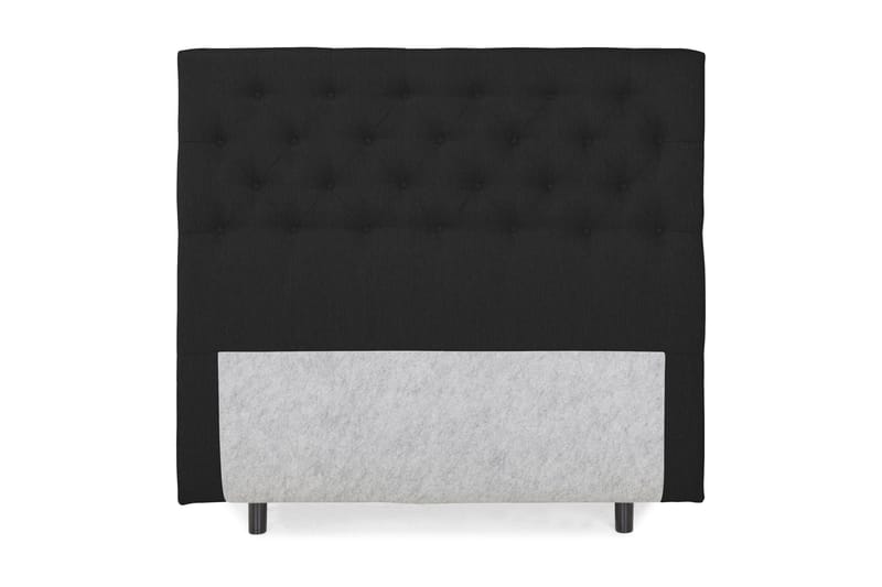 Sängynpääty Mist 140 Musta - Huonekalut - Sänky - Sängyn lisävarusteet & sängynpäädyt - Sängynpääty