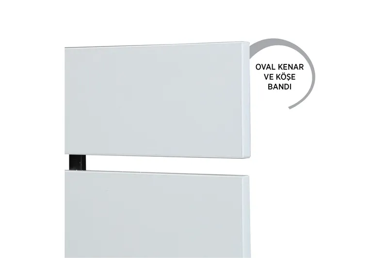 Sängynpääty Montek - Valkoinen - Huonekalut - Sänky - Sängyn lisävarusteet & sängynpäädyt - Sängynpääty