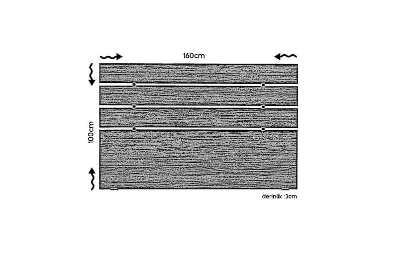 Sängynpääty Montek - Valkoinen - Huonekalut - Sänky - Sängyn lisävarusteet & sängynpäädyt - Sängynpääty