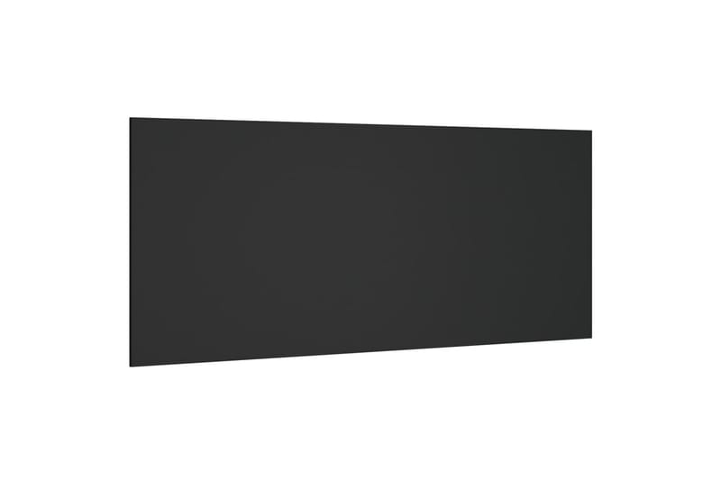 Sängynpääty musta 200x1,5x80 cm tekninen puu - Musta - Huonekalut - Sänky - Sängyn lisävarusteet & sängynpäädyt - Sängynpääty