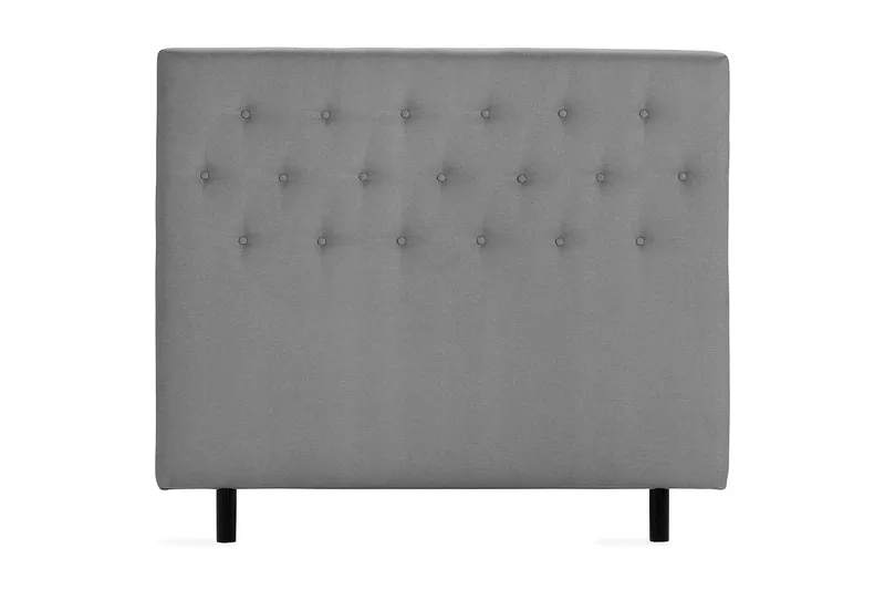 Sängynpääty Nayaka 120 Napit, Harmaa