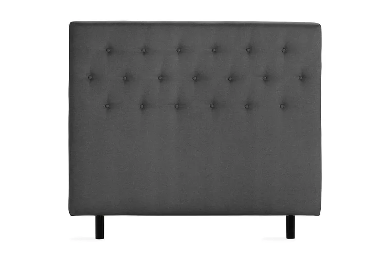 Sängynpääty Nayaka 120 Napit - Tummanharmaa - Huonekalut - Sänky - Sängyn lisävarusteet & sängynpäädyt - Sängynpääty