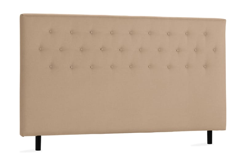Sängynpääty Nayaka 180 Napit - Beige - Huonekalut - Sänky - Sängyn lisävarusteet & sängynpäädyt - Sängynpääty