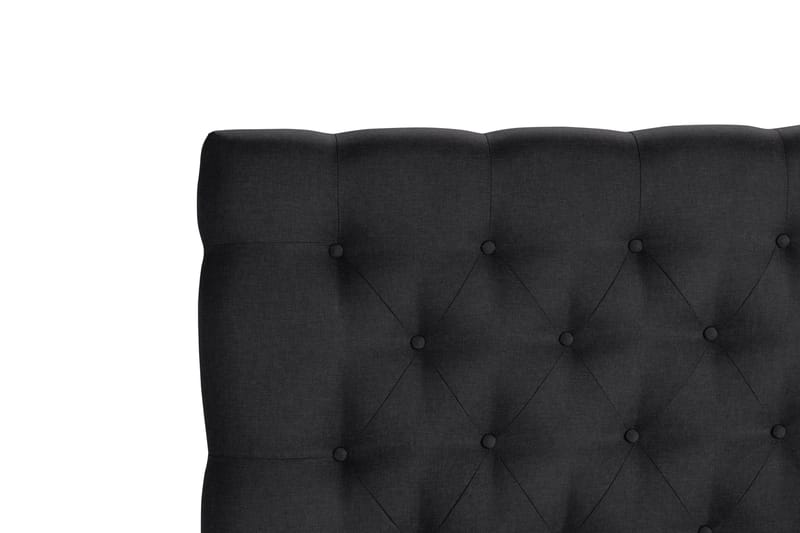 Sängynpääty Nayaka 180 Topattu - Musta - Huonekalut - Sänky - Sängyn lisävarusteet & sängynpäädyt - Sängynpääty