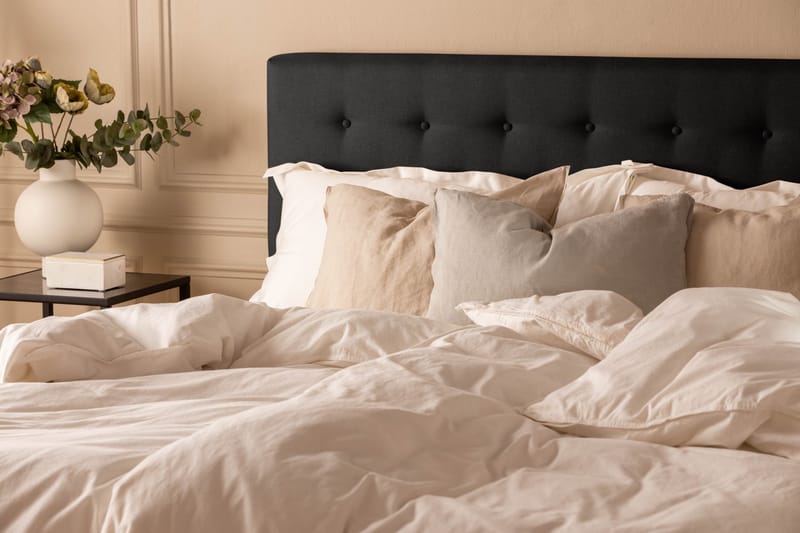 Sängynpääty Nayaka 180 Topattu - Musta - Huonekalut - Sänky - Sängyn lisävarusteet & sängynpäädyt - Sängynpääty