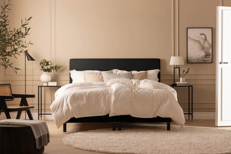 Sängynpääty Nayaka 90 Napit - Musta - Huonekalut - Sänky - Sängyn lisävarusteet & sängynpäädyt - Sängynpääty