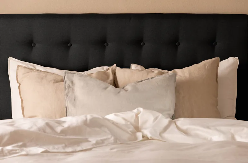Sängynpääty Nayaka 90 Sileä - Musta - Huonekalut - Sänky - Sängyn lisävarusteet & sängynpäädyt - Sängynpääty