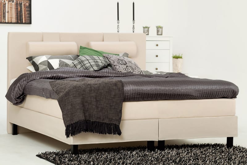 Sängynpääty Olivia 150 cm Sileä - Beige - Huonekalut - Sänky - Sängyn lisävarusteet & sängynpäädyt - Sängynpääty