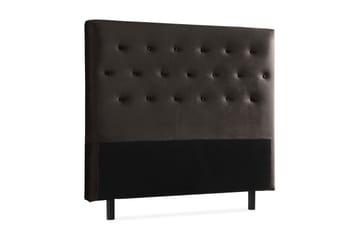 Sängynpääty Rebeca 120 cm Nappi - Tummanharmaa - Huonekalut - Sänky - Sängyn lisävarusteet & sängynpäädyt - Sängynpääty