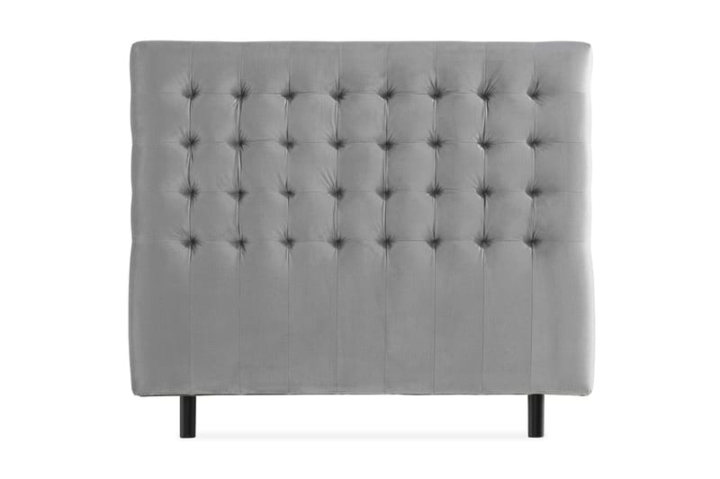 Sängynpääty Rebeca 120 cm Neliö, Harmaa