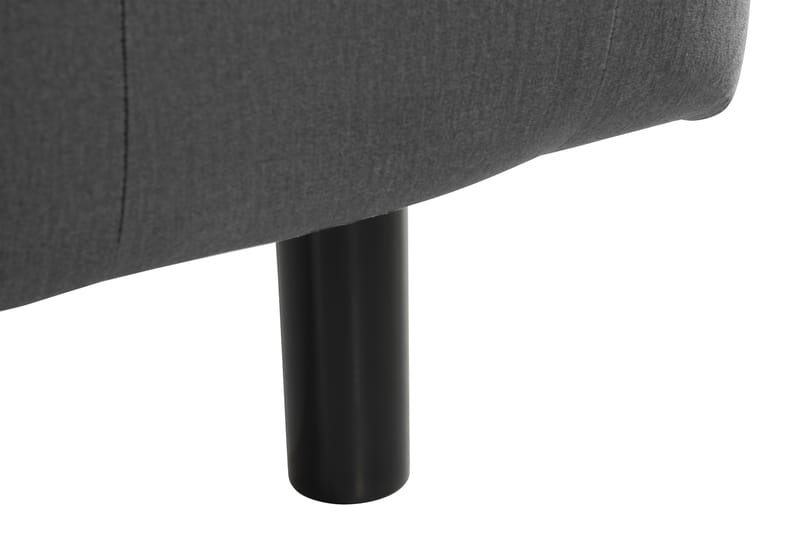 Sängynpääty Rebeca 120 cm Topattu - Tummanharmaa - Huonekalut - Sänky - Sängyn lisävarusteet & sängynpäädyt - Sängynpääty