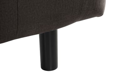 Sängynpääty Rebeca 120 cm Topattu - Tummanharmaa - Huonekalut - Sänky - Sängyn lisävarusteet & sängynpäädyt - Sängynpääty
