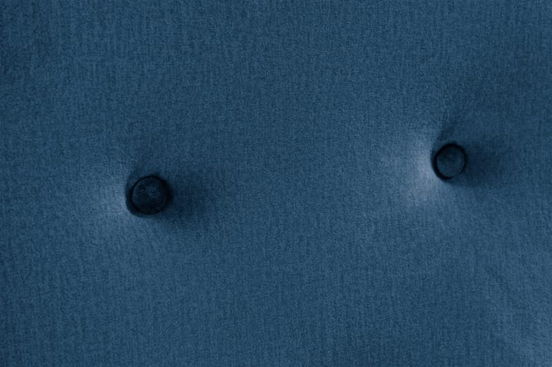 Sängynpääty Rebeca 140 cm Nappi - Sininen - Huonekalut - Sänky - Sängyn lisävarusteet & sängynpäädyt - Sängynpääty