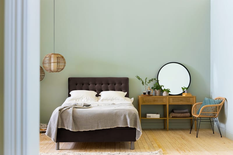 Sängynpääty Rebeca 140 cm Neliö - Ruskea - Huonekalut - Sänky - Sängyn lisävarusteet & sängynpäädyt - Sängynpääty