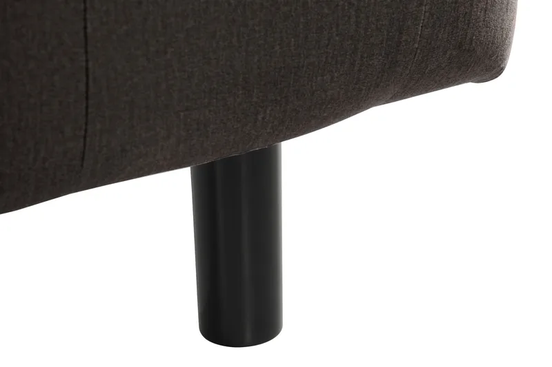 Sängynpääty Rebeca 140 cm Topattu - Tummanharmaa - Huonekalut - Sänky - Sängyn lisävarusteet & sängynpäädyt - Sängynpääty