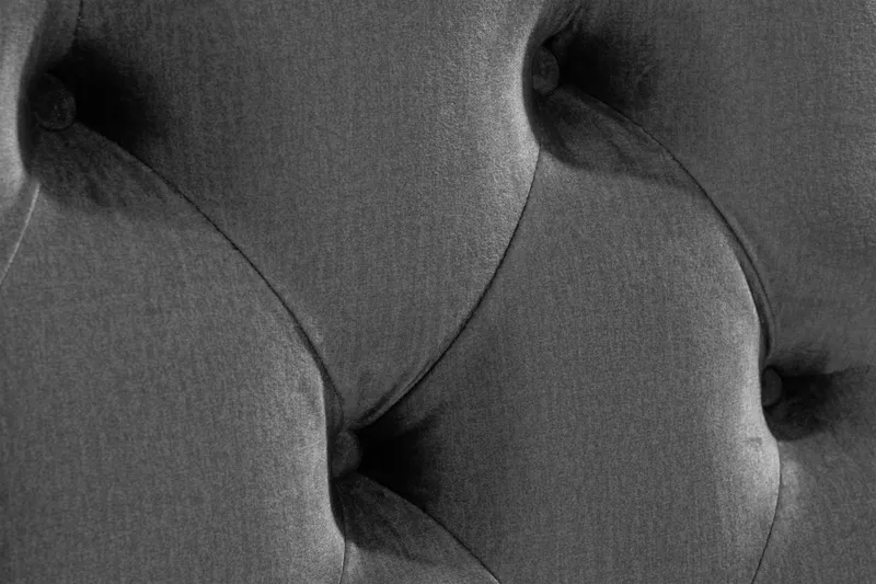 Sängynpääty Rebeca 140 cm Topattu - Tummanharmaa - Huonekalut - Sänky - Sängyn lisävarusteet & sängynpäädyt - Sängynpääty