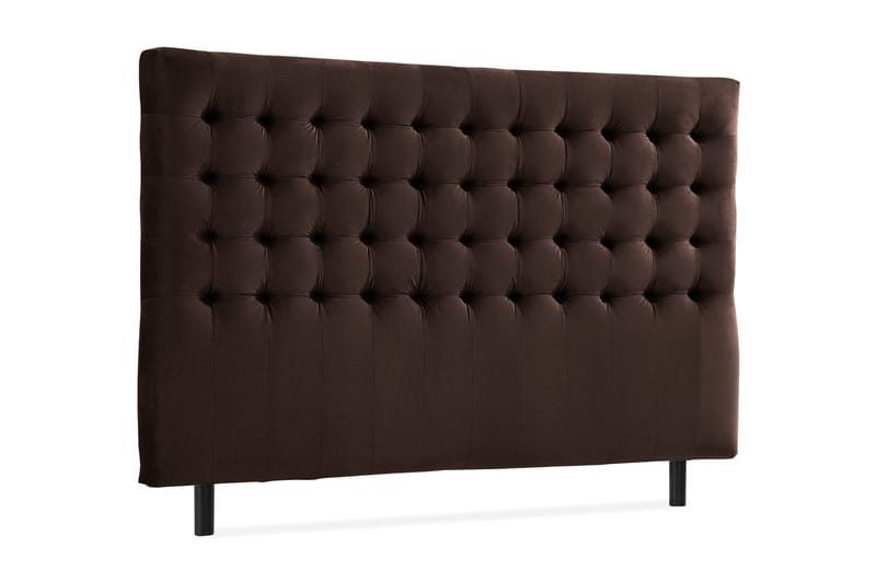 Sängynpääty Rebeca 160 cm Neliö - Ruskea - Huonekalut - Sänky - Sängyn lisävarusteet & sängynpäädyt - Sängynpääty