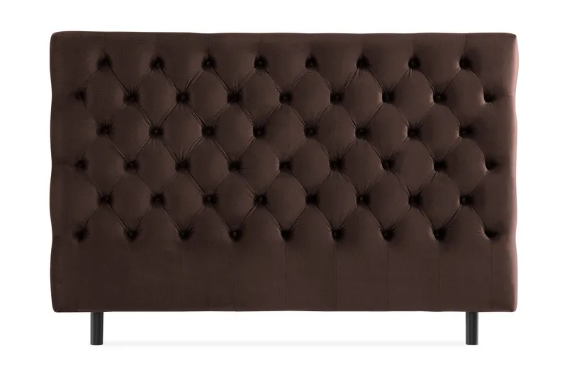 Sängynpääty Rebeca 160 cm Topattu, Ruskea