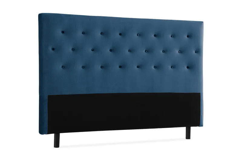 Sängynpääty Rebeca 180 cm Nappi - Sininen - Huonekalut - Sänky - Sängyn lisävarusteet & sängynpäädyt - Sängynpääty