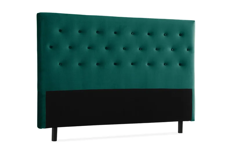 Sängynpääty Rebeca 180 cm Nappi - Vihreä - Huonekalut - Sänky - Sängyn lisävarusteet & sängynpäädyt - Sängynpääty