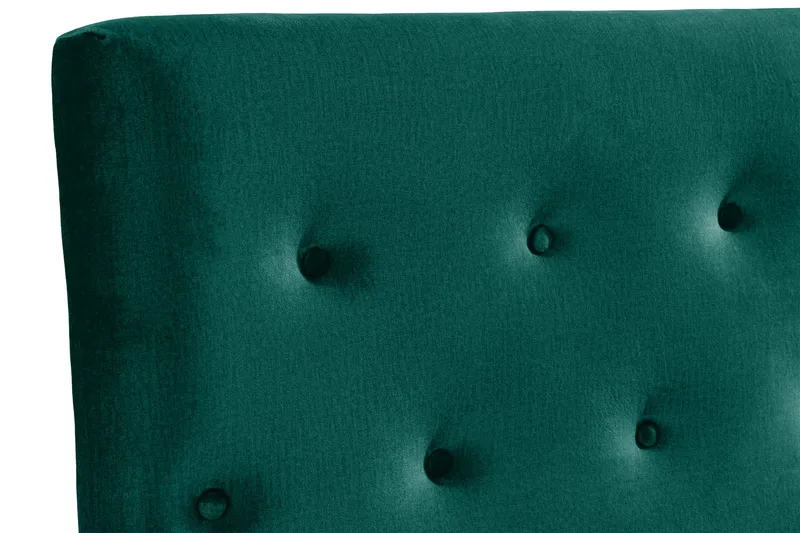 Sängynpääty Rebeca 180 cm Nappi - Vihreä - Huonekalut - Sänky - Sängyn lisävarusteet & sängynpäädyt - Sängynpääty
